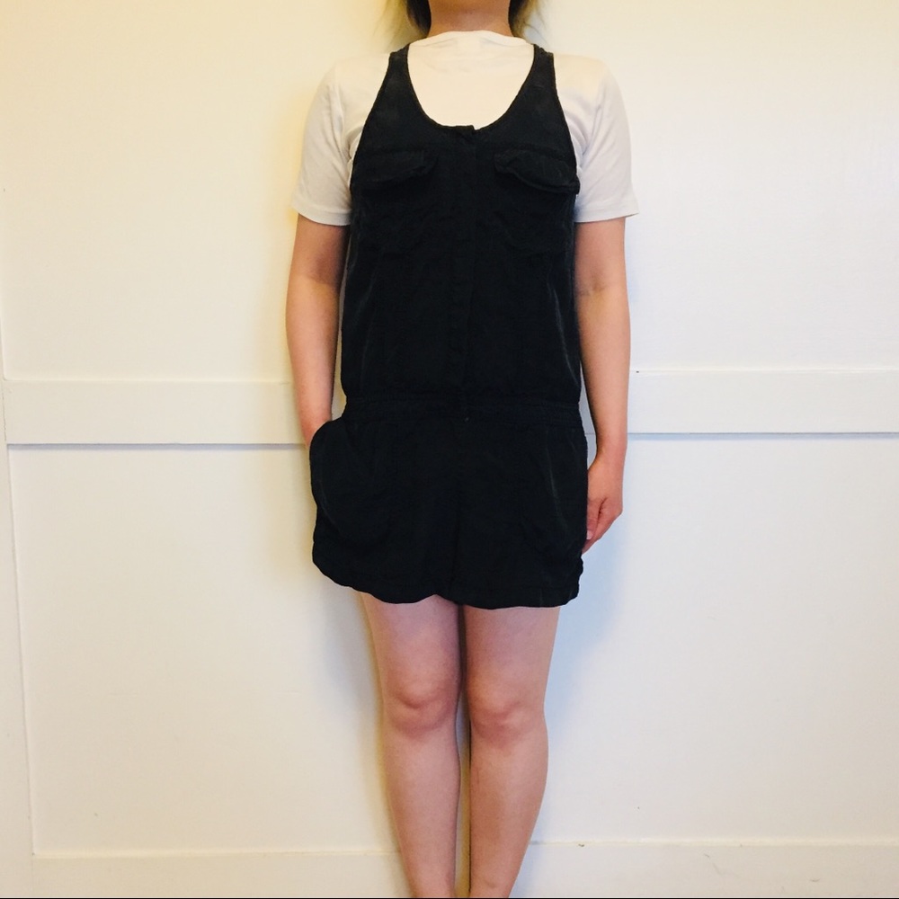 Alexander Wang Black Romper